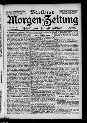 Berliner Morgen-Zeitung vom 13.07.1897