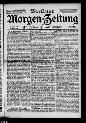 Berliner Morgen-Zeitung vom 14.07.1897