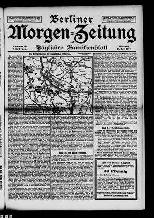 Berliner Morgen-Zeitung vom 21.07.1897