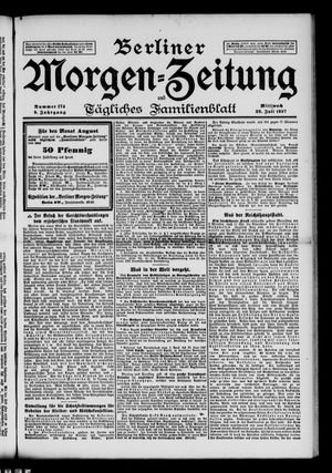 Berliner Morgen-Zeitung vom 28.07.1897