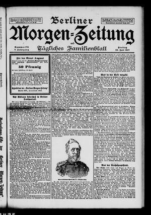 Berliner Morgen-Zeitung vom 30.07.1897