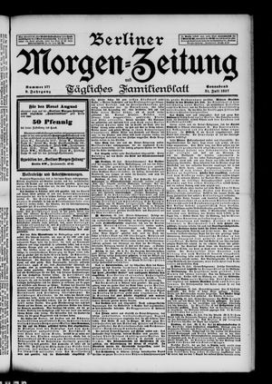 Berliner Morgen-Zeitung vom 31.07.1897
