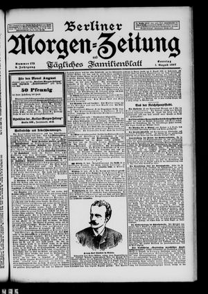 Berliner Morgen-Zeitung vom 01.08.1897