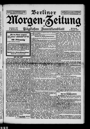 Berliner Morgen-Zeitung vom 04.08.1897