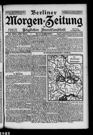 Berliner Morgen-Zeitung vom 08.08.1897