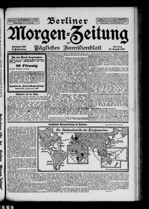 Berliner Morgen-Zeitung vom 27.08.1897