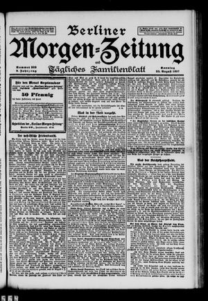 Berliner Morgen-Zeitung on Aug 29, 1897