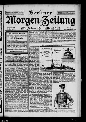 Berliner Morgen-Zeitung vom 28.09.1897