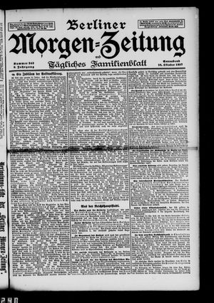 Berliner Morgen-Zeitung vom 16.10.1897