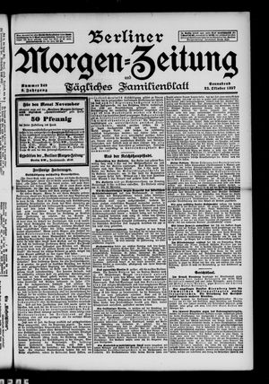 Berliner Morgen-Zeitung vom 23.10.1897