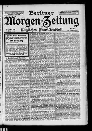 Berliner Morgen-Zeitung vom 29.10.1897