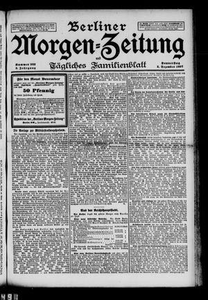 Berliner Morgen-Zeitung vom 02.12.1897
