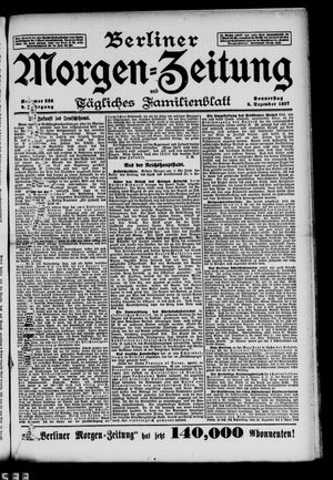 Berliner Morgen-Zeitung vom 09.12.1897
