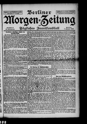 Berliner Morgen-Zeitung vom 07.01.1898
