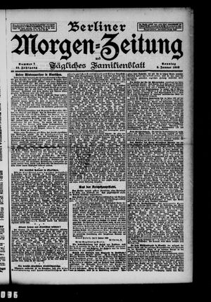 Berliner Morgen-Zeitung vom 09.01.1898