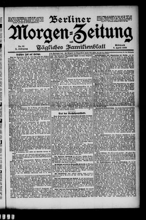 Berliner Morgen-Zeitung vom 06.04.1898