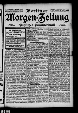 Berliner Morgen-Zeitung vom 03.05.1898