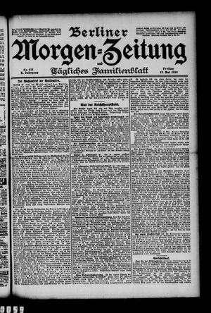 Berliner Morgenzeitung vom 13.05.1898