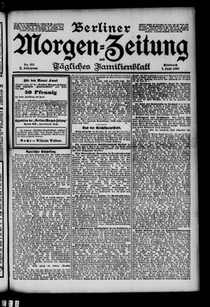 Berliner Morgen-Zeitung vom 01.06.1898