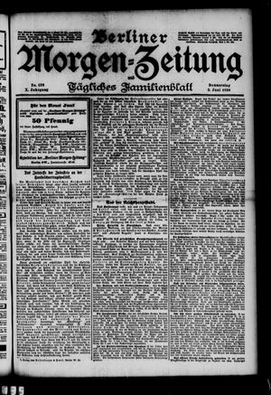 Berliner Morgenzeitung vom 02.06.1898