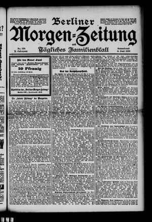 Berliner Morgenzeitung vom 04.06.1898