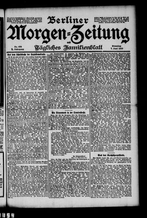 Berliner Morgen-Zeitung vom 07.06.1898