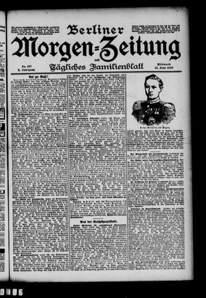 Berliner Morgen-Zeitung vom 15.06.1898