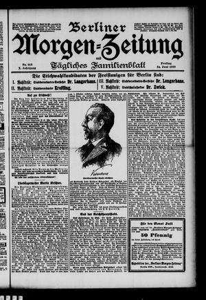 Berliner Morgen-Zeitung vom 24.06.1898