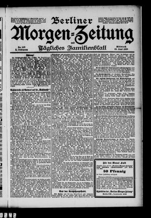 Berliner Morgen-Zeitung vom 29.06.1898