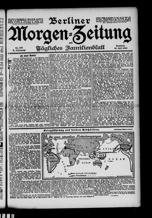 Berliner Morgen-Zeitung on Jul 10, 1898