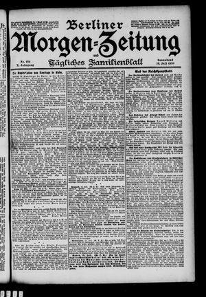Berliner Morgen-Zeitung vom 16.07.1898