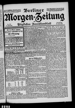 Berliner Morgen-Zeitung vom 23.07.1898