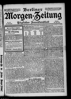 Berliner Morgen-Zeitung vom 29.07.1898