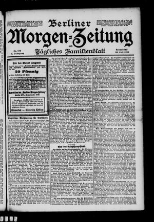 Berliner Morgen-Zeitung vom 30.07.1898