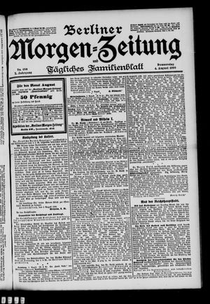 Berliner Morgen-Zeitung vom 04.08.1898