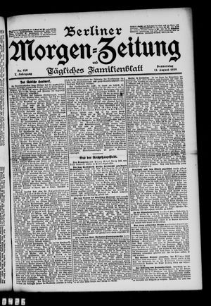 Berliner Morgen-Zeitung vom 11.08.1898