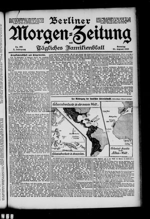 Berliner Morgen-Zeitung vom 21.08.1898