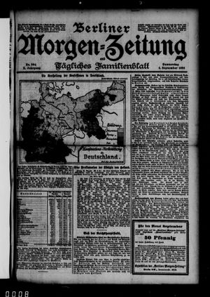 Berliner Morgen-Zeitung on Sep 1, 1898