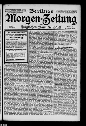 Berliner Morgen-Zeitung vom 05.10.1898