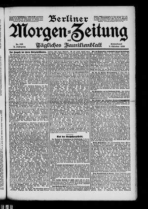 Berliner Morgen-Zeitung vom 08.10.1898