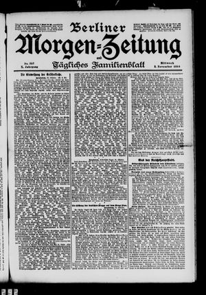 Berliner Morgen-Zeitung vom 02.11.1898
