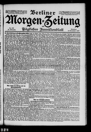 Berliner Morgen-Zeitung vom 08.11.1898