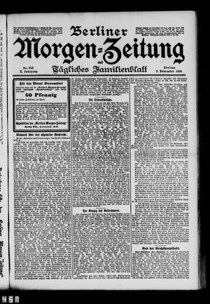 Berliner Morgen-Zeitung vom 02.12.1898