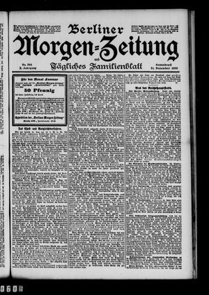 Berliner Morgen-Zeitung vom 24.12.1898