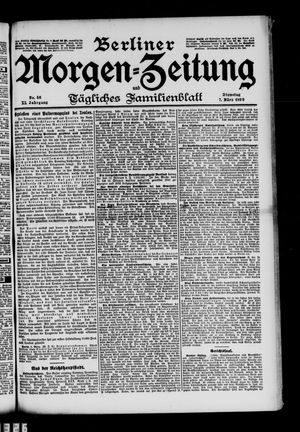 Berliner Morgen-Zeitung vom 07.03.1899