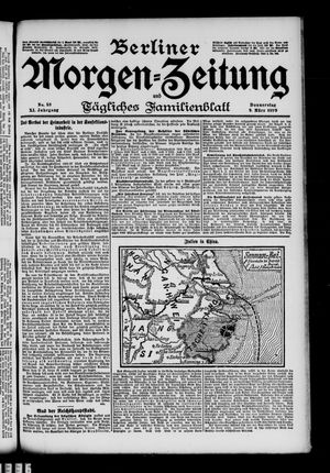 Berliner Morgenzeitung vom 09.03.1899
