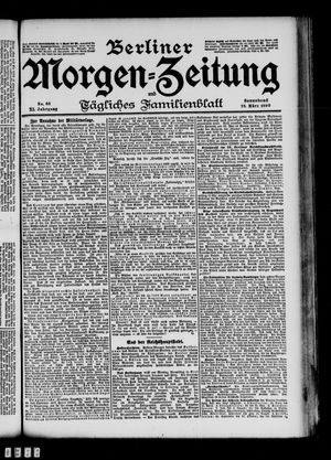 Berliner Morgenzeitung vom 18.03.1899