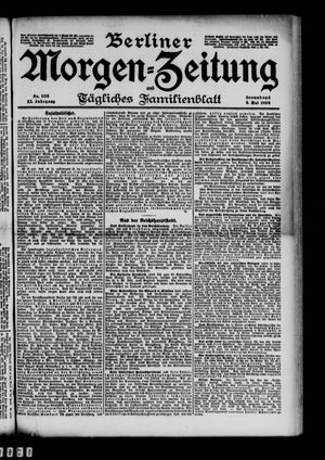 Berliner Morgenzeitung vom 06.05.1899