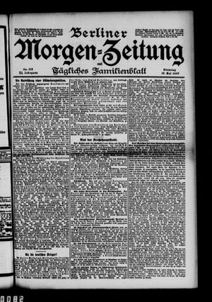 Berliner Morgen-Zeitung vom 16.05.1899