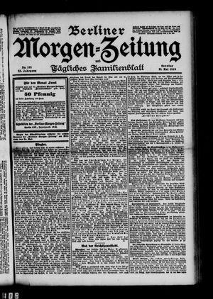 Berliner Morgen-Zeitung vom 21.05.1899